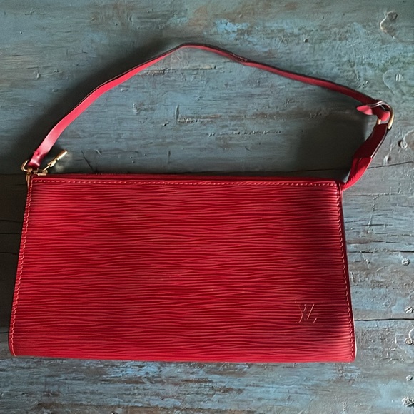 Louis Vuitton Epi Pochette Castillan Red - Picture 2 of 8